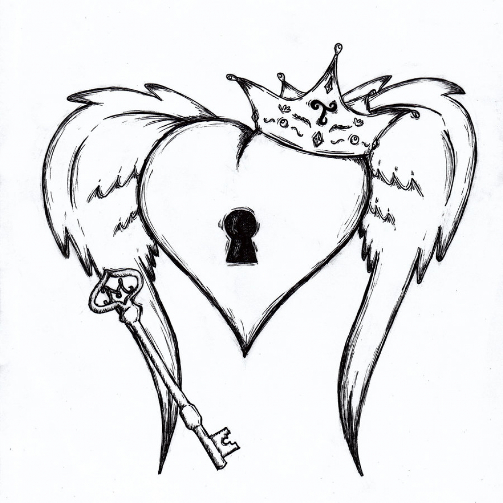 Pencil Drawing Heart at GetDrawings Free download