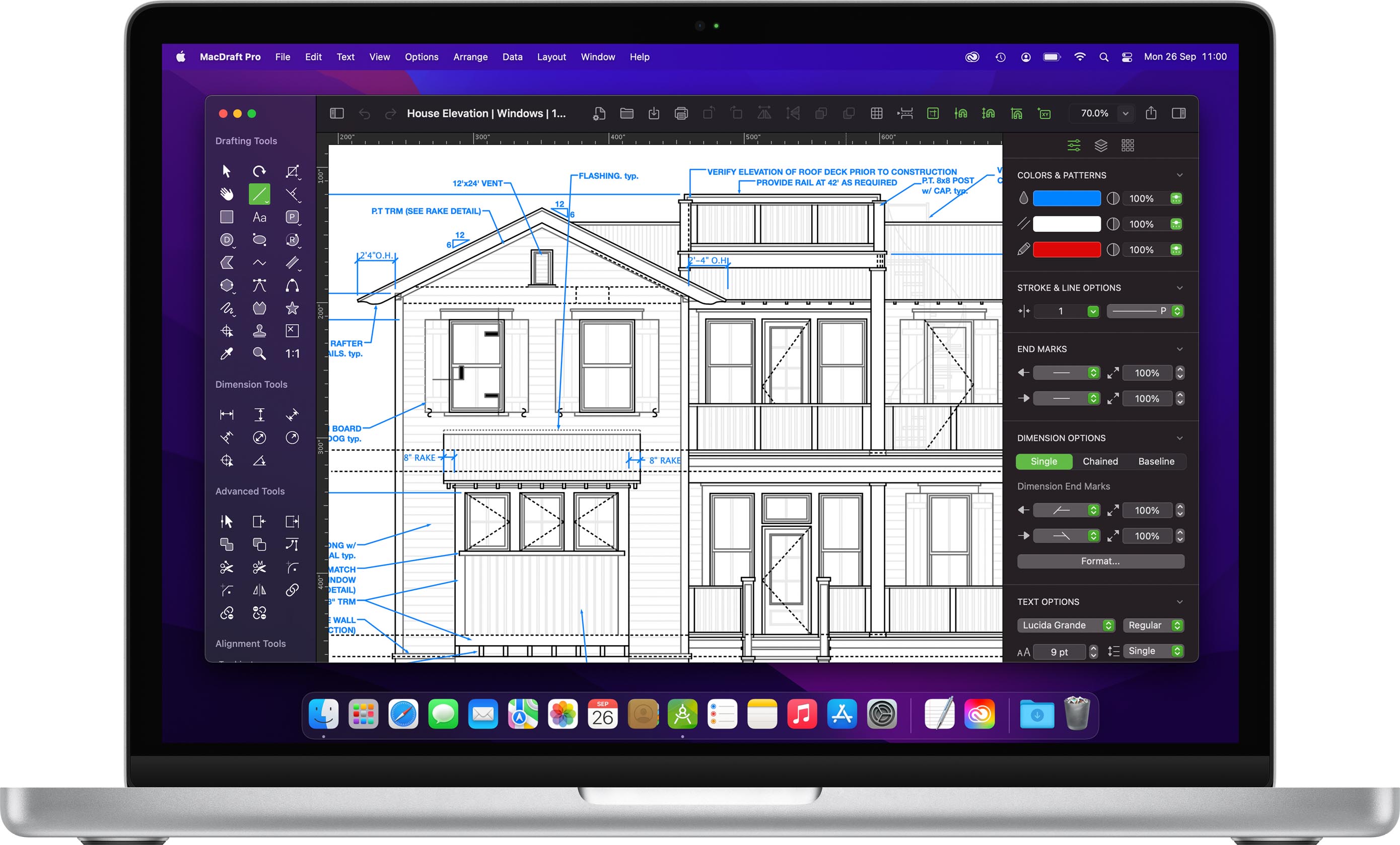 MacDraft Professional Powerful 2D CAD, drafting, technical