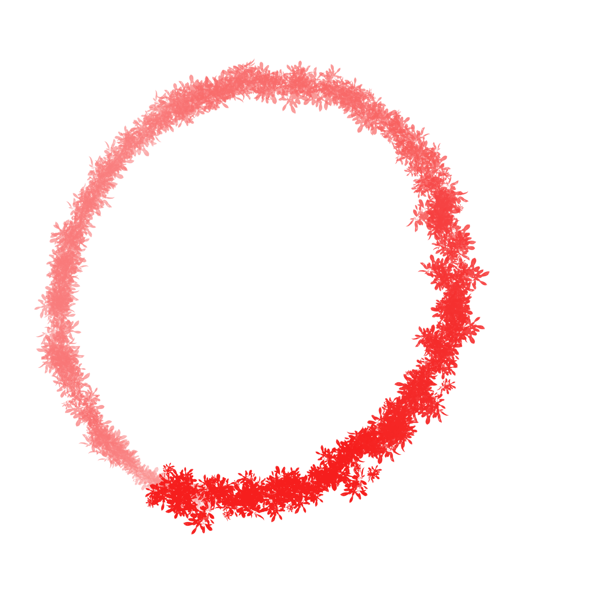 rough line draw circle decorate for art paper 11952678 PNG
