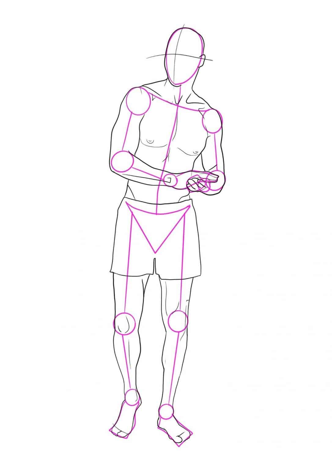Art of Movement 15 Powerful Male Poses for Dynamic Drawings Artsydee